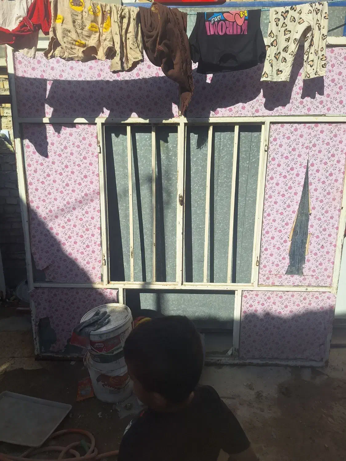 دروپنجره ودرب حیاط اهنی|مصالح و تجهیزات ساختمان|کارون, |دیوار