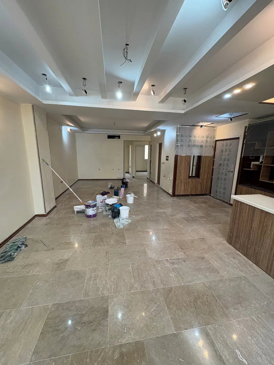 ۱۰۰ متر ۲ خواب نوساز تکواحدی/ خیابان سامان