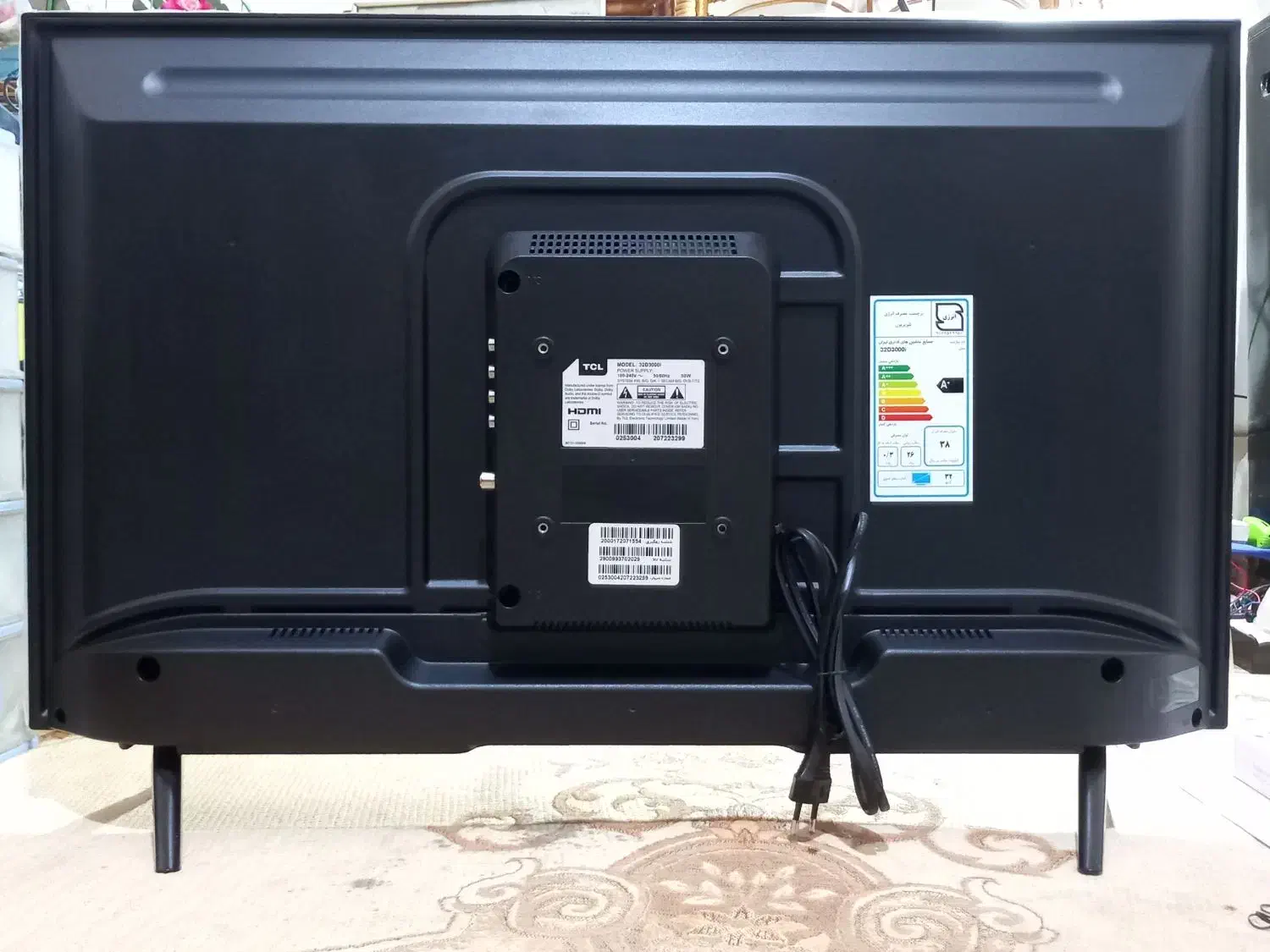 تلویزیون تی سی ال مدل D3000I سایز ۳۲ اینچ LED HD|تلویزیون و پروژکتور|قیدار, |دیوار