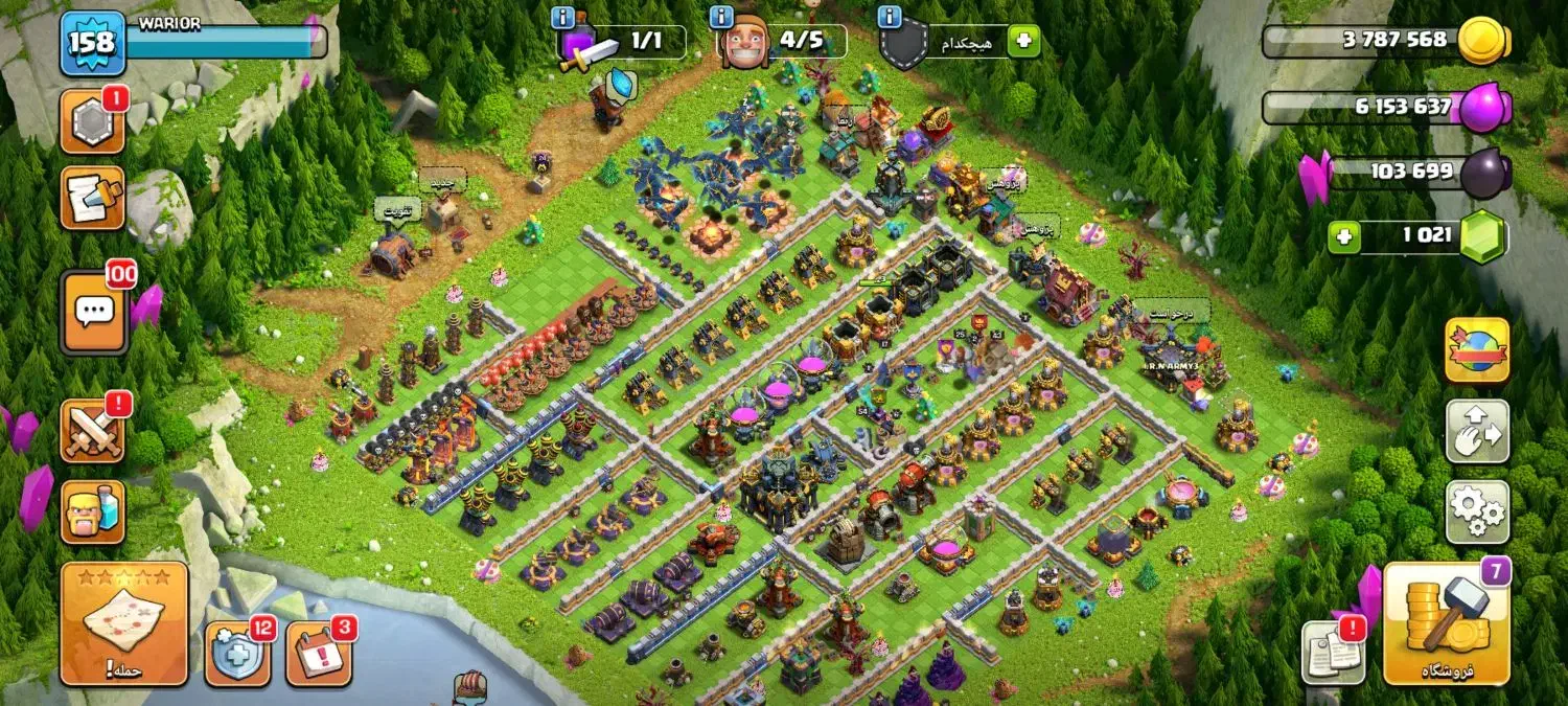 ۴تا اکانت همراه ی کلن ب فروش میرسد|کنسول، بازی ویدئویی و آنلاین|مشهد, شهرک لشکر (شهرک غرب)|دیوار