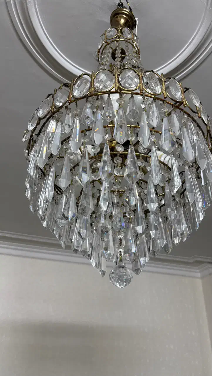 لوستر کریستالی|لوستر و چراغ آویز|تهران, پونک|دیوار