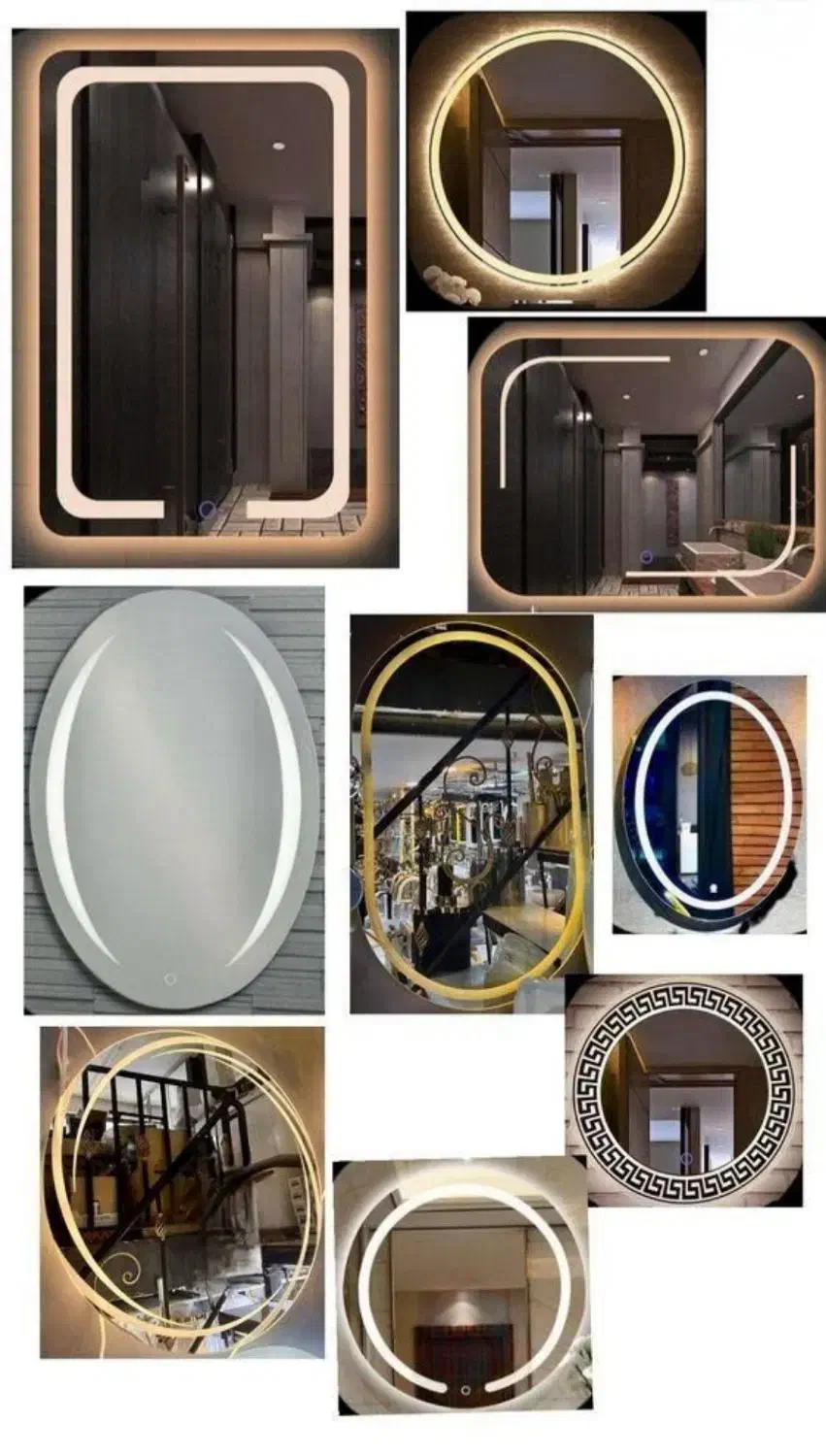 آینه لمسی بک لایت سمپلاس تاچ دار|مصالح و تجهیزات ساختمان|مشهد, رستگار|دیوار