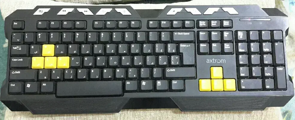 کیبورد مکانیکال اکستروم|قطعات و لوازم جانبی رایانه|شیراز, لاله|دیوار