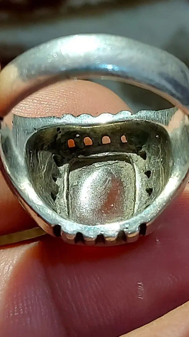 انگشتر نقره یمن کهنه دستساز|کلکسیون اشیاء عتیقه|تهران, فلسطین (میدان انقلاب)|دیوار