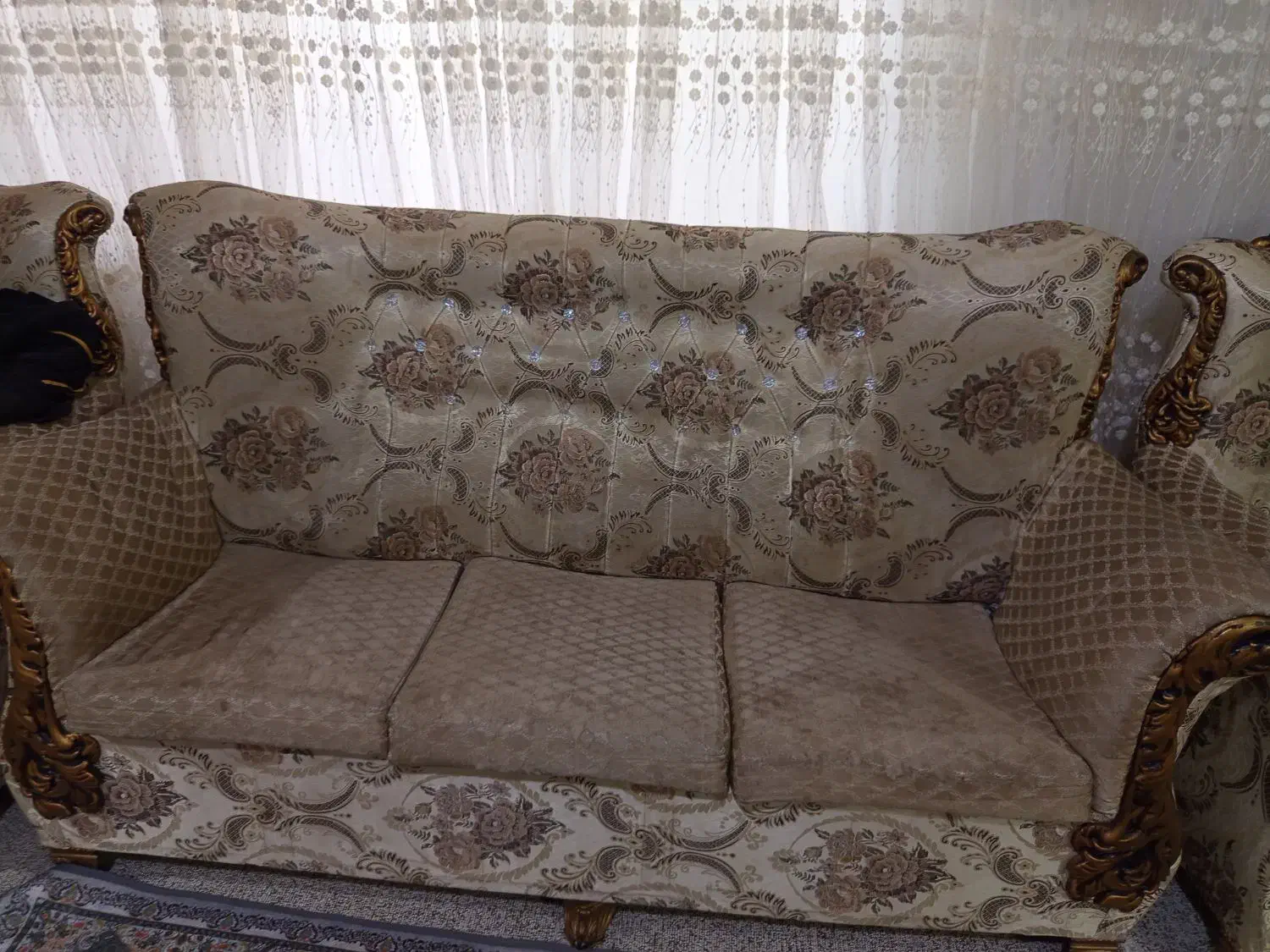 مبل 9نفره سالم در مهران|مبلمان خانگی و میز عسلی|مهران (ایلام), |دیوار