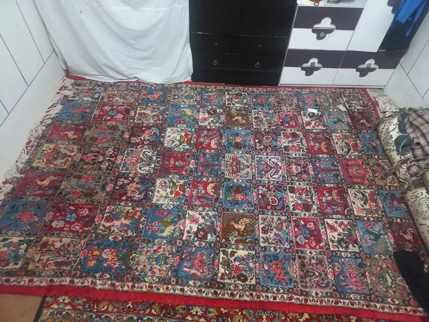 فرش دست بافت|فرش|خمینیشهر, |دیوار