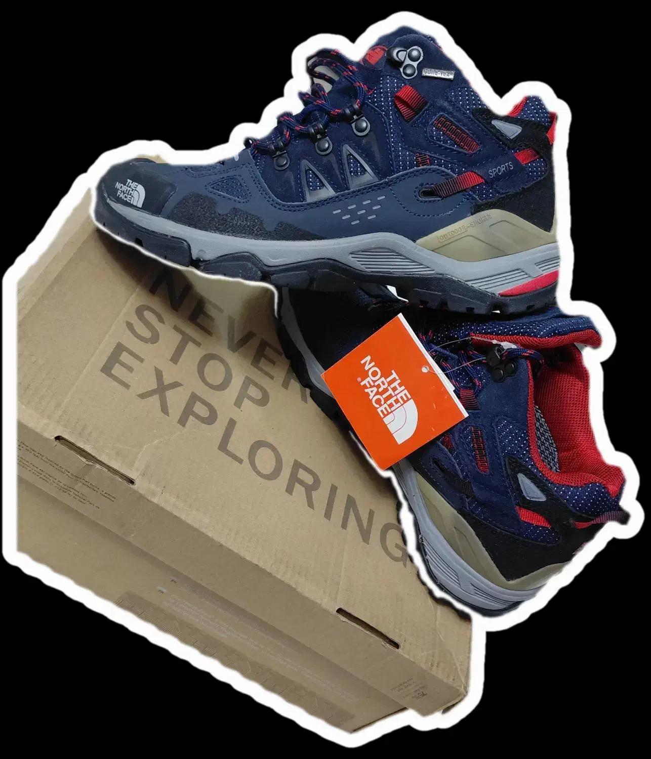 کتونی خارجی نورث فیس|کیف، کفش، کمربند|صباشهر, |دیوار