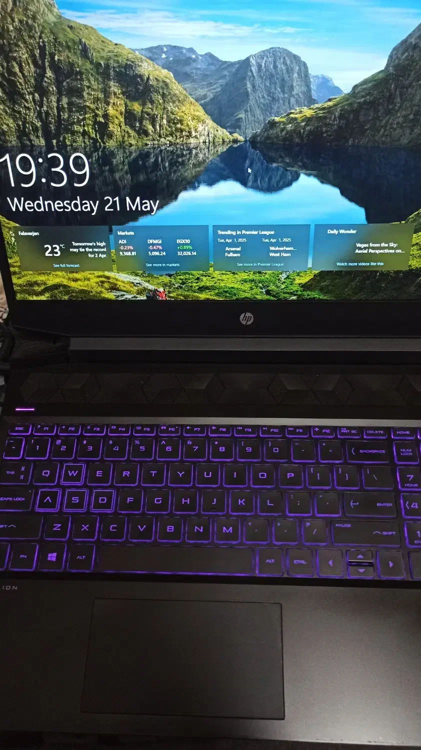 فروش لپتاپ گیمینگ hp|رایانه همراه|اسلام‌شهر, شهرک مفیدی|دیوار