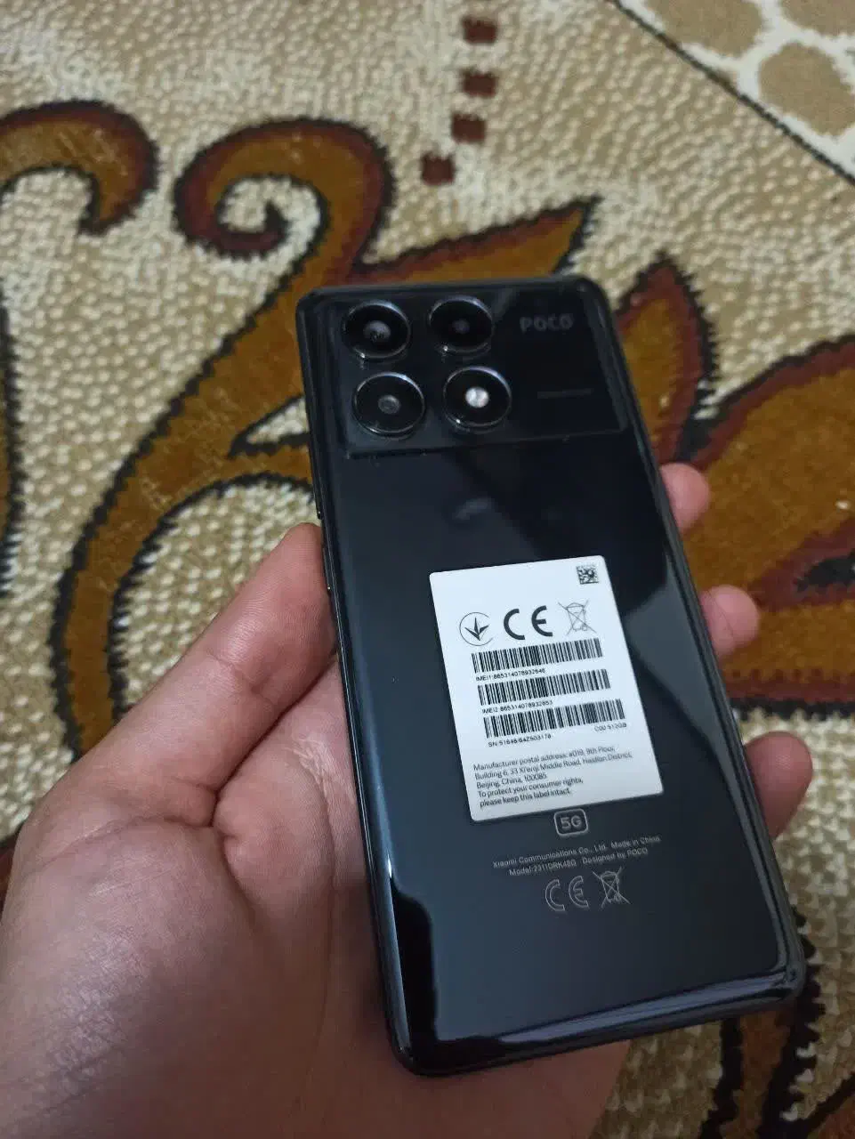 معاوضه pocox6proبا ایفون|موبایل|گرگان, |دیوار