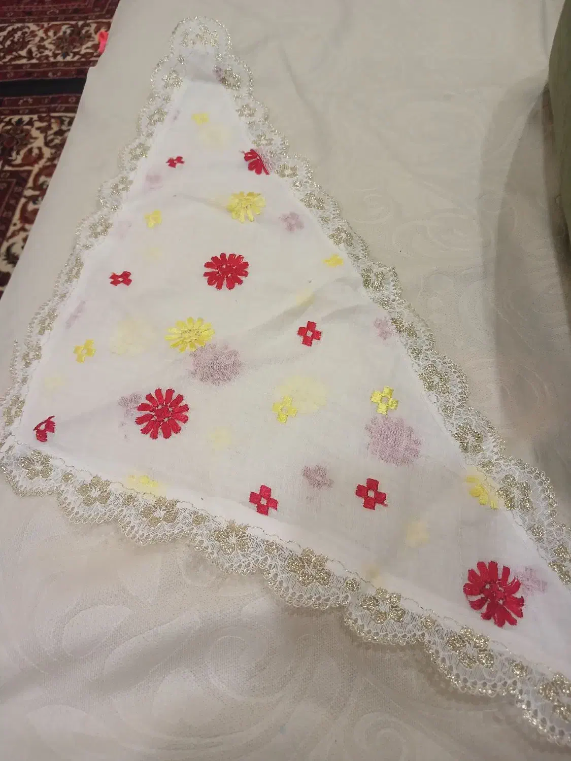 تور گهواره کارشده برای سیسمونی|اسباب و اثاث بچه|لار, |دیوار