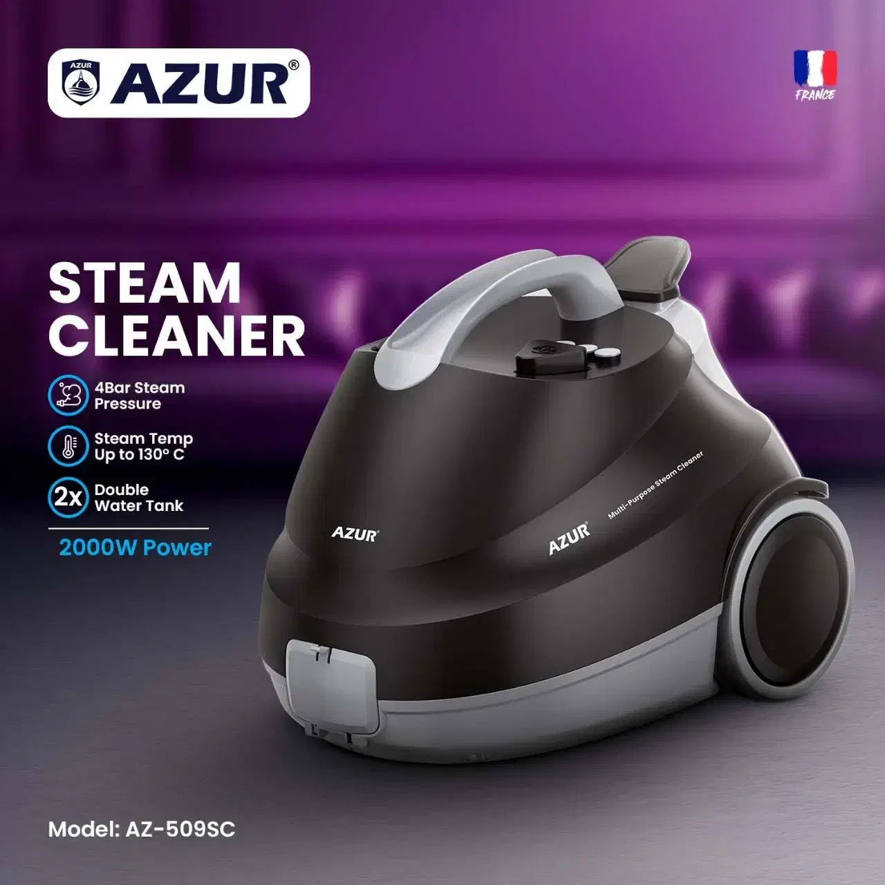 بخار شور AZUR|جاروبرقی، جارو شارژی، بخارشو|بیرجند, |دیوار