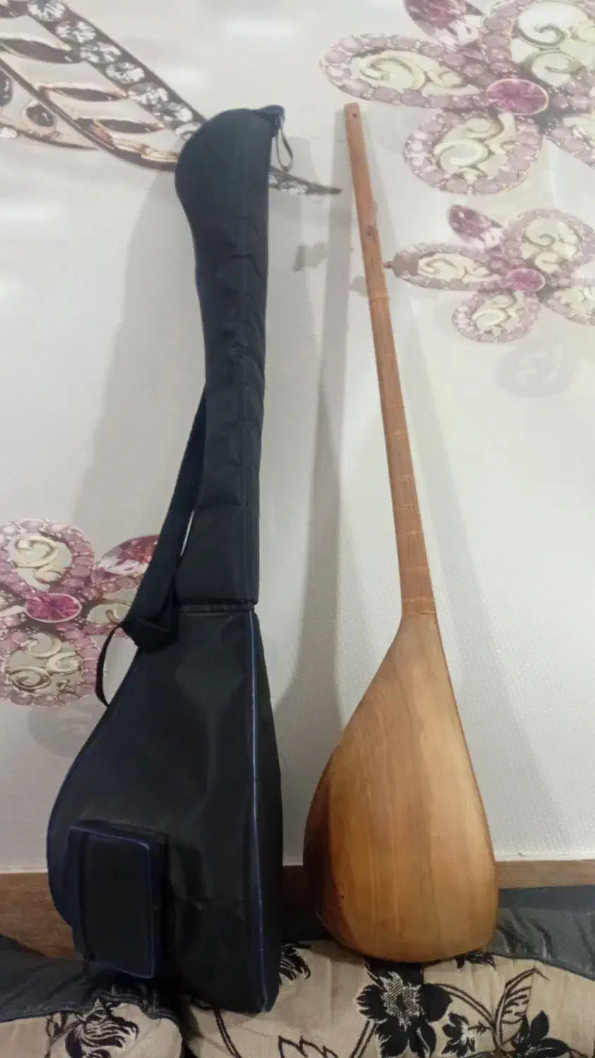 دوتار کاسه ای و ترکه ای ۳ عدد|سازهای سنتی|تربت‌حیدریه, بالا ولایت|دیوار