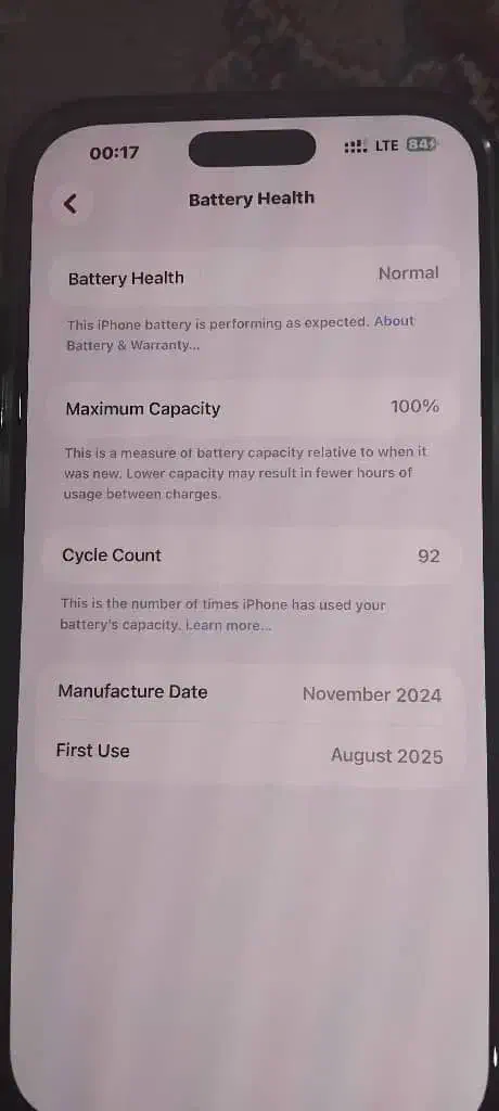 گوشی آیفون ۱۶پرومکس با حافظه ۲۵۶zaa|موبایل|اهواز, طالقانی|دیوار