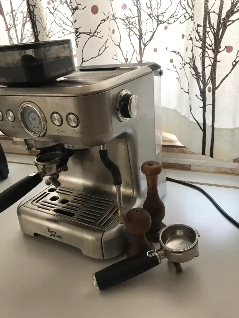 اسپرسوساز نیمه صنعتی دو گروپ اسیاب دار|سماور، چایساز، قهوهساز|تبریز, |دیوار