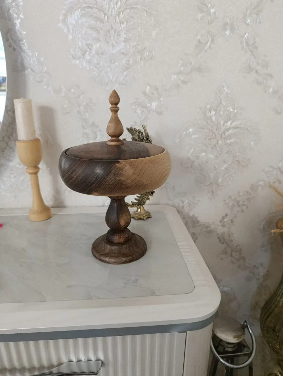 شکلات خوری چوبی|ظروف سرو و پذیرایی|رزن, |دیوار