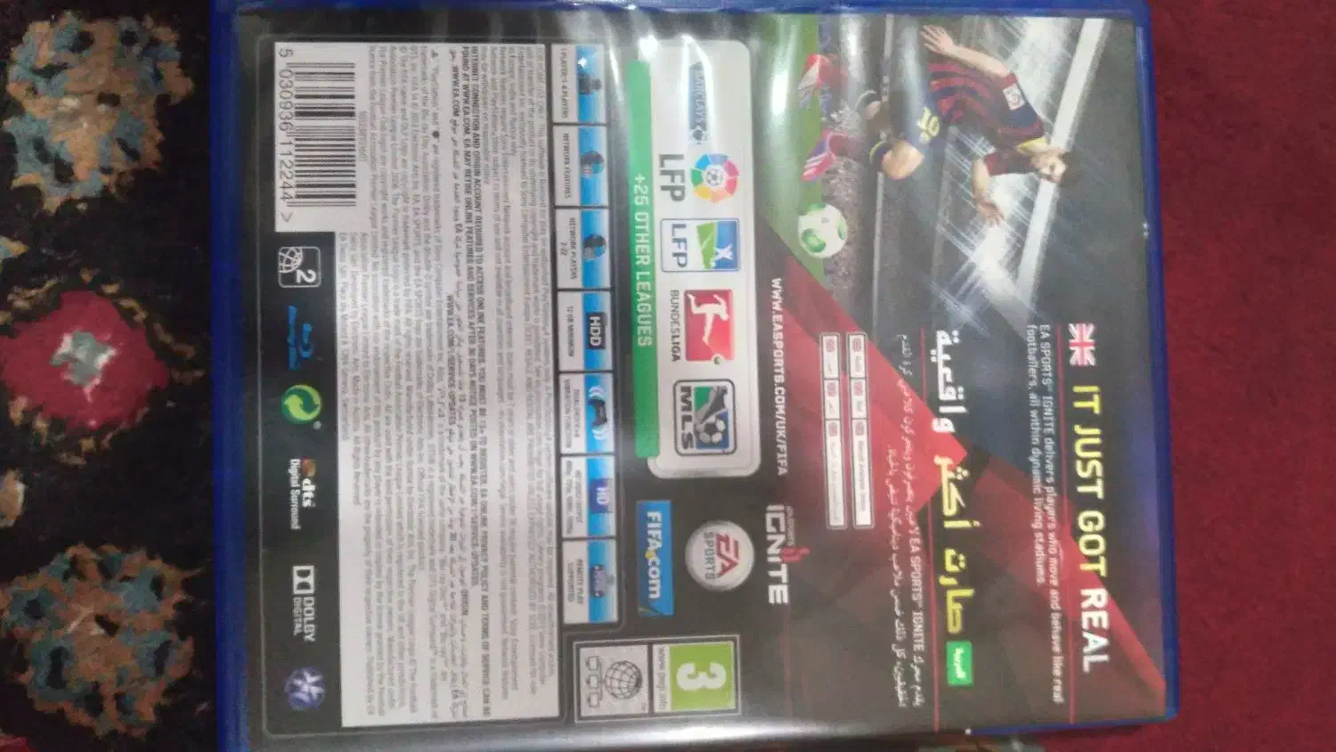 سیدی فیفا 14 ps4|کنسول، بازی ویدئویی و آنلاین|اصفهان, عباسآباد|دیوار