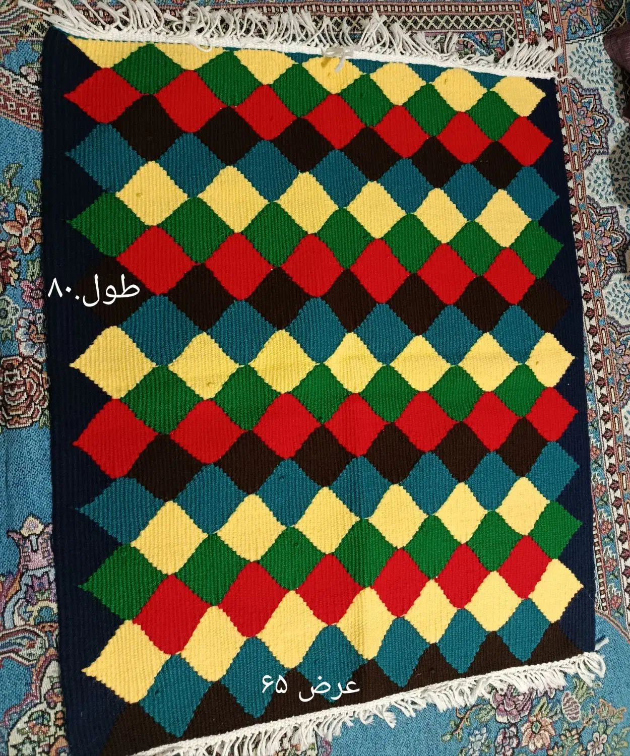 گلیم دست بافت|گلیم، جاجیم، گبه|دماوند, گیلاوند|دیوار