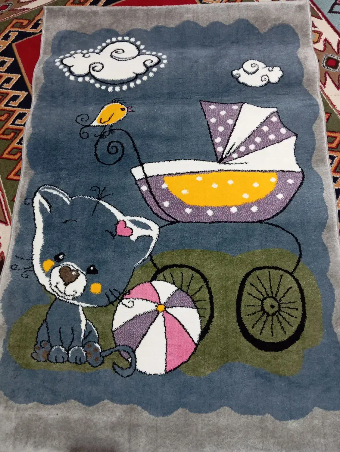 فرش اتاق بچه|فرش|گنبد کاووس, |دیوار