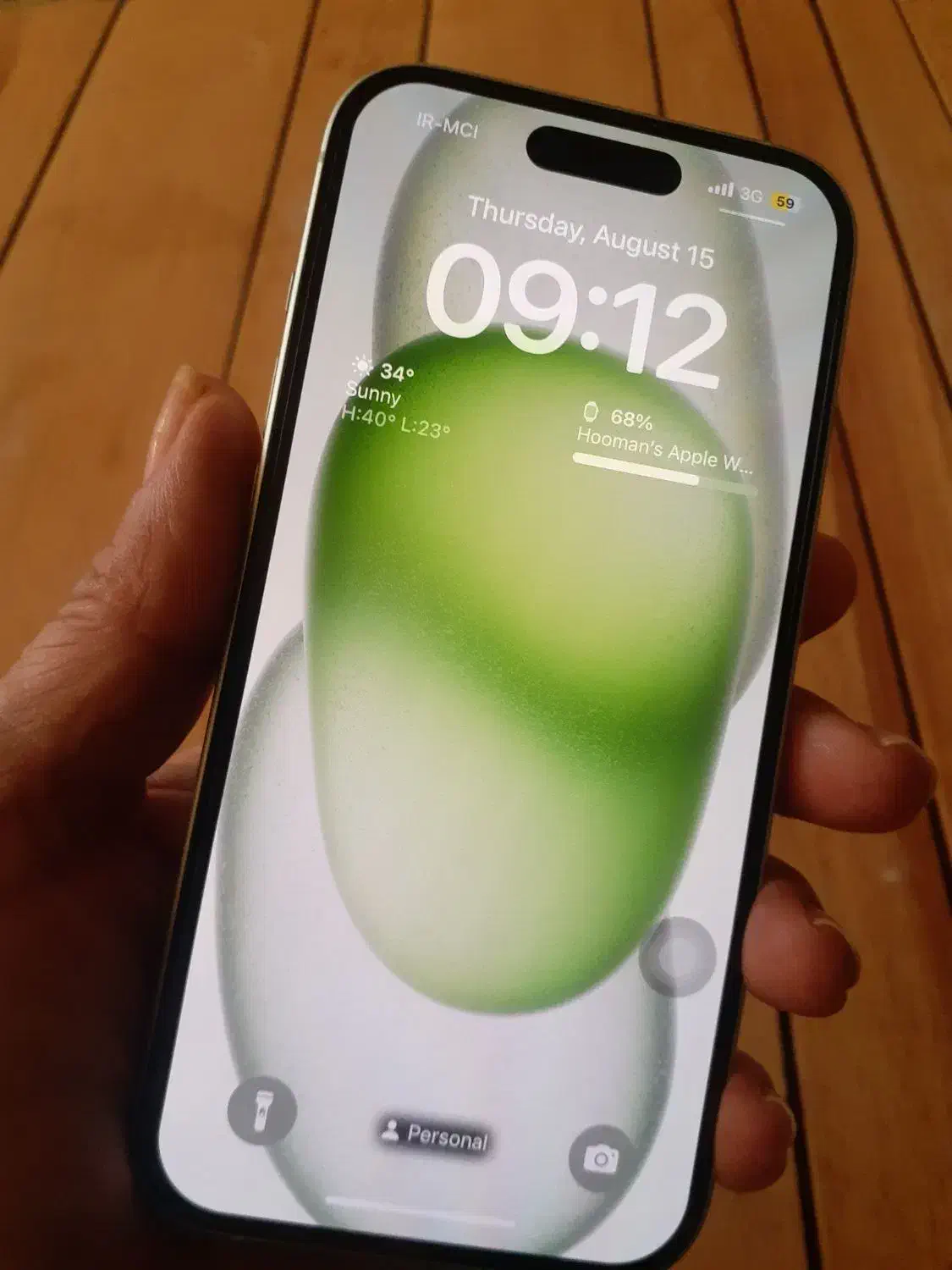 اپل iPhone 15 با حافظهٔ ۱۲۸ گیگابایت|موبایل|شیراز, معالی‌آباد|دیوار