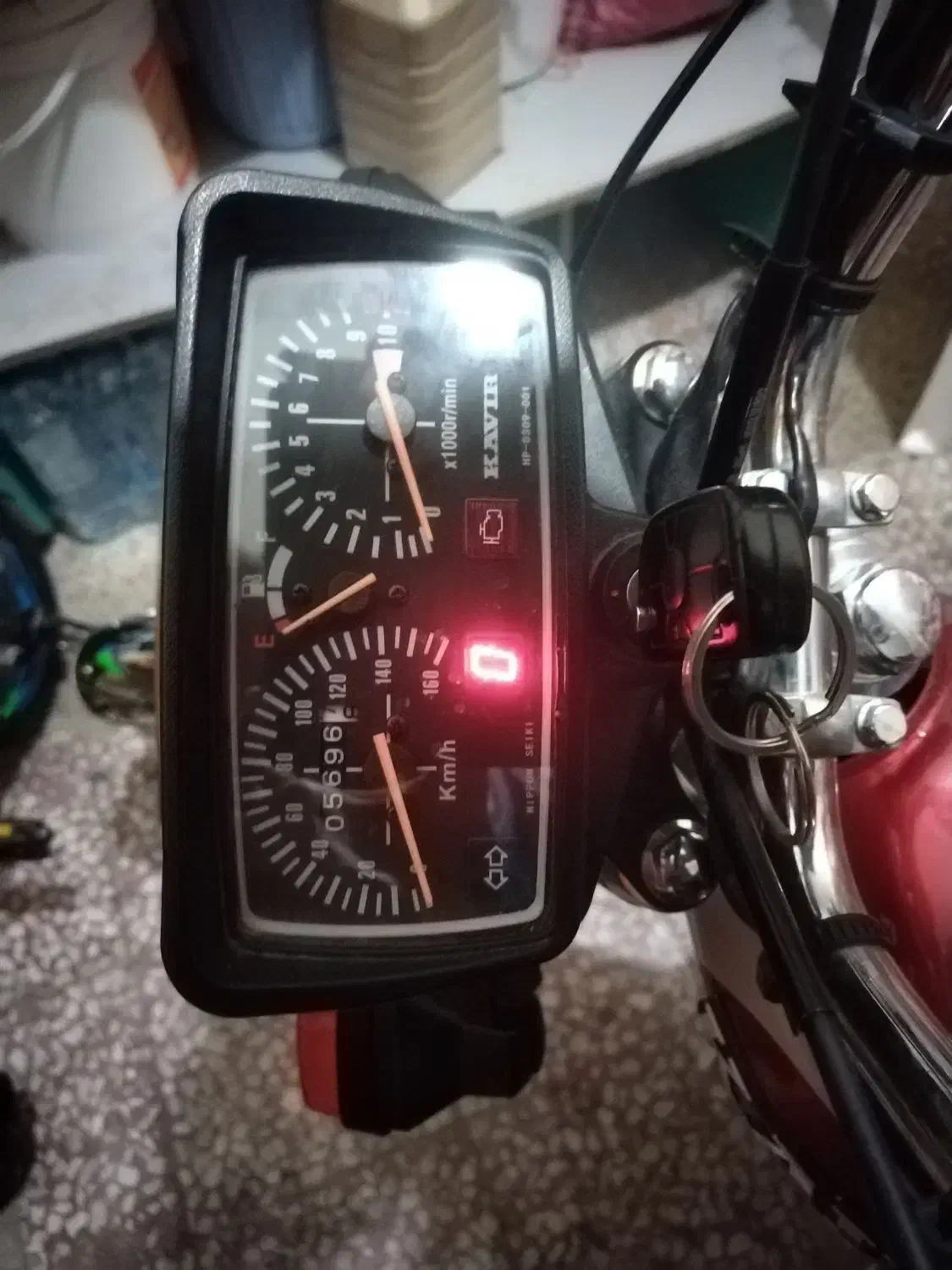 موتورسیکلت کویر 125 قرمز 1402|موتورسیکلت|تاکستان, |دیوار