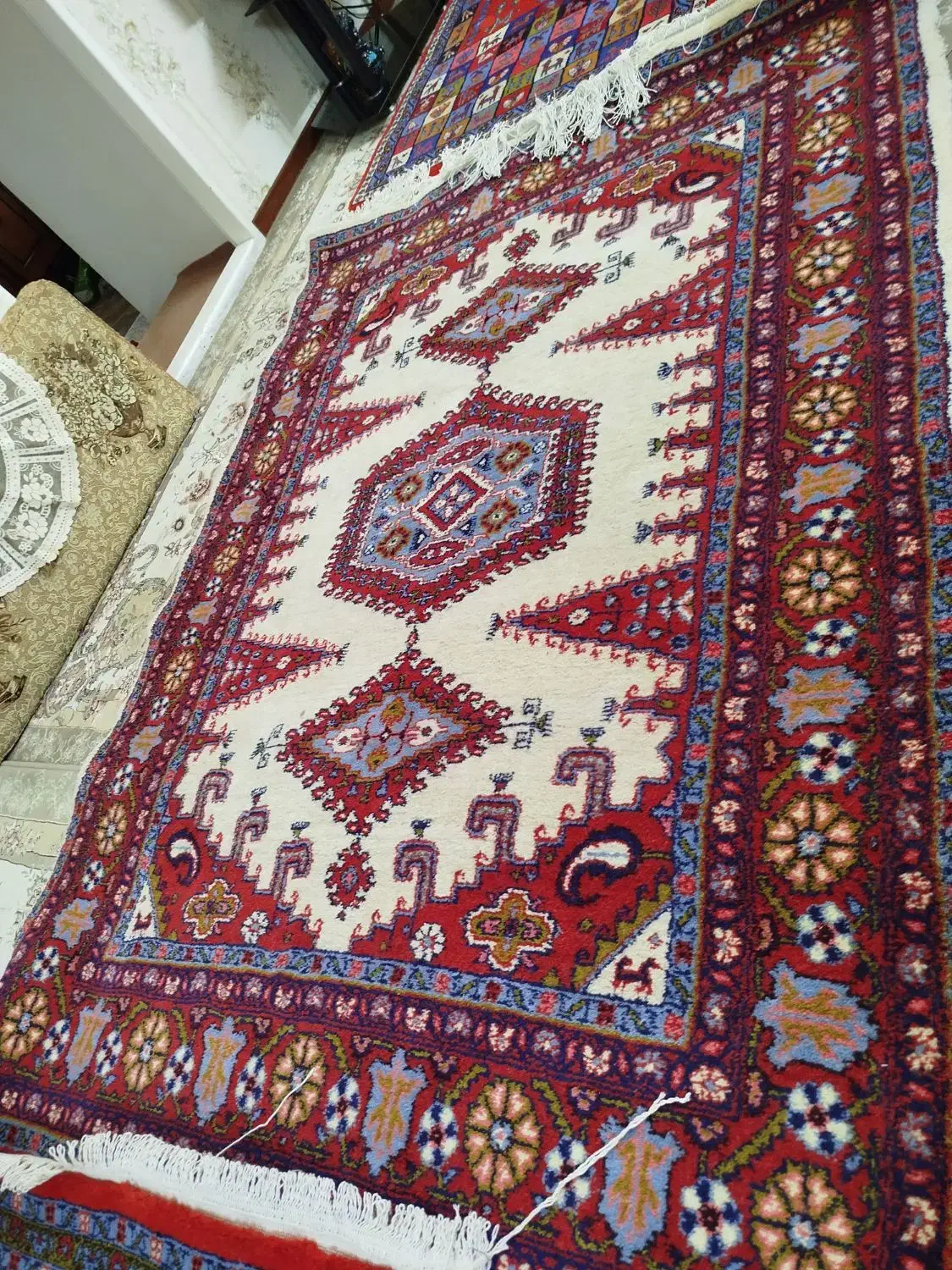 فرش ویستی|فرش|گلپایگان, |دیوار