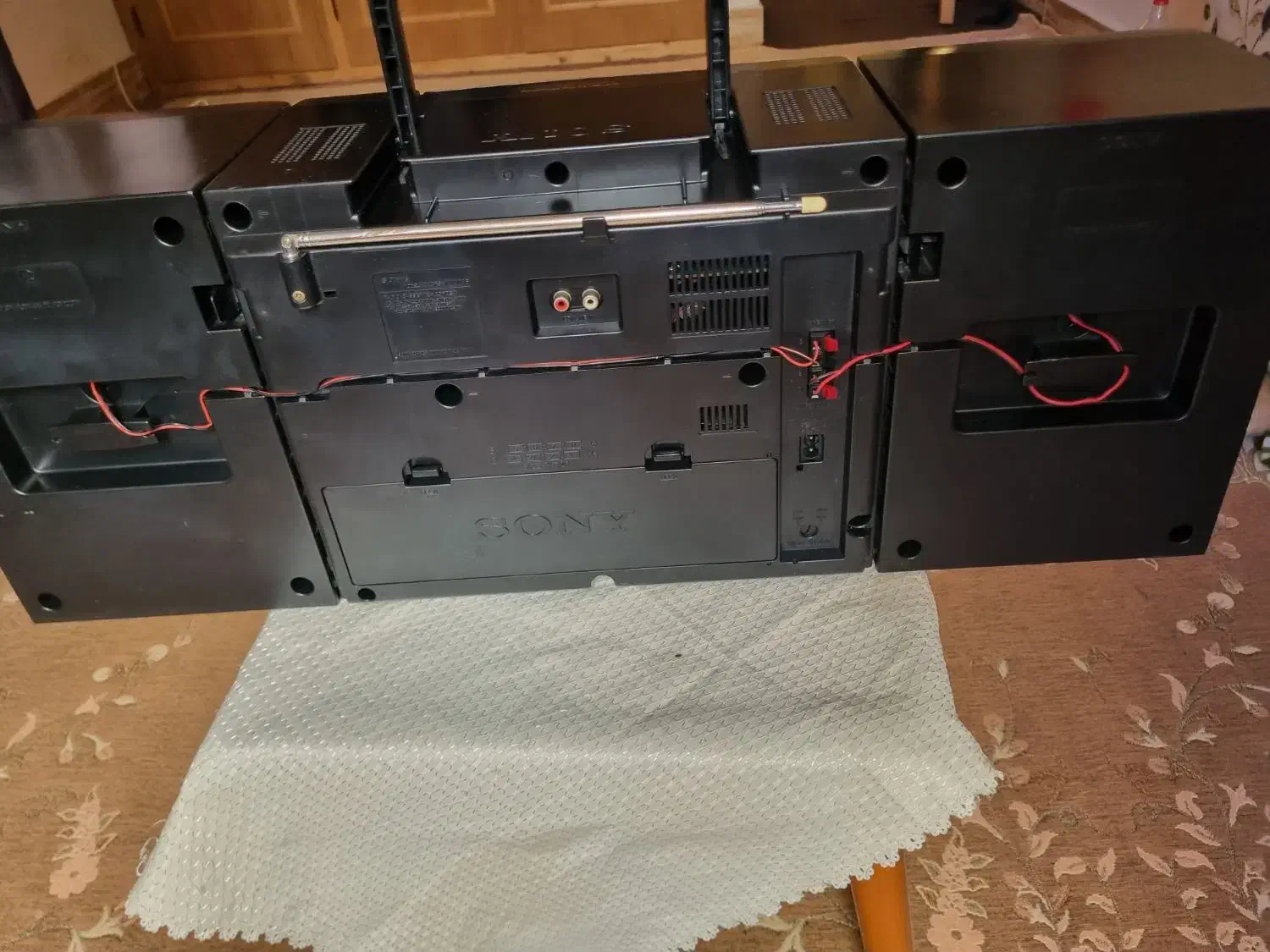 رادیو ضبط سونی اصل ژاپن|سیستم صوتی خانگی|خرم‌آباد, |دیوار