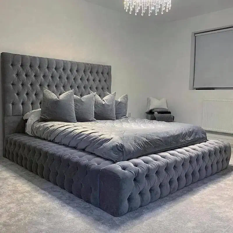 تختخواب ۲نفره طوسی|تخت و سرویس خواب|یزد, |دیوار