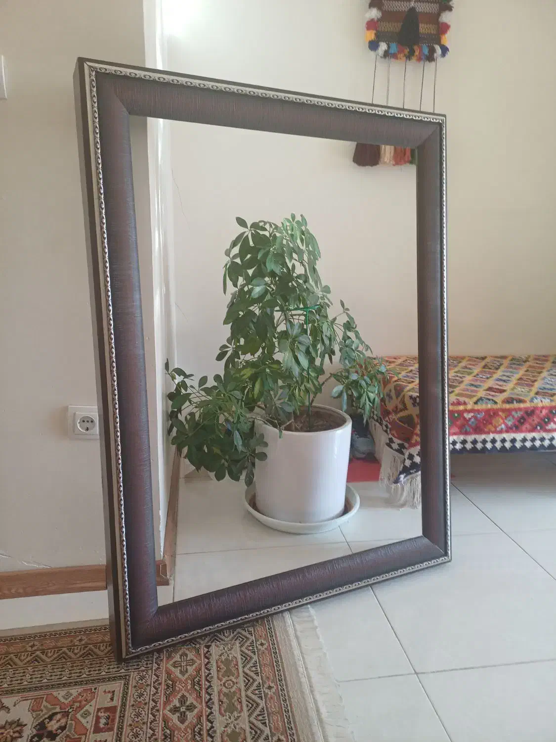 قاب آینه ۱۲۰ در ۸۰|آینه|شیراز, درکی|دیوار