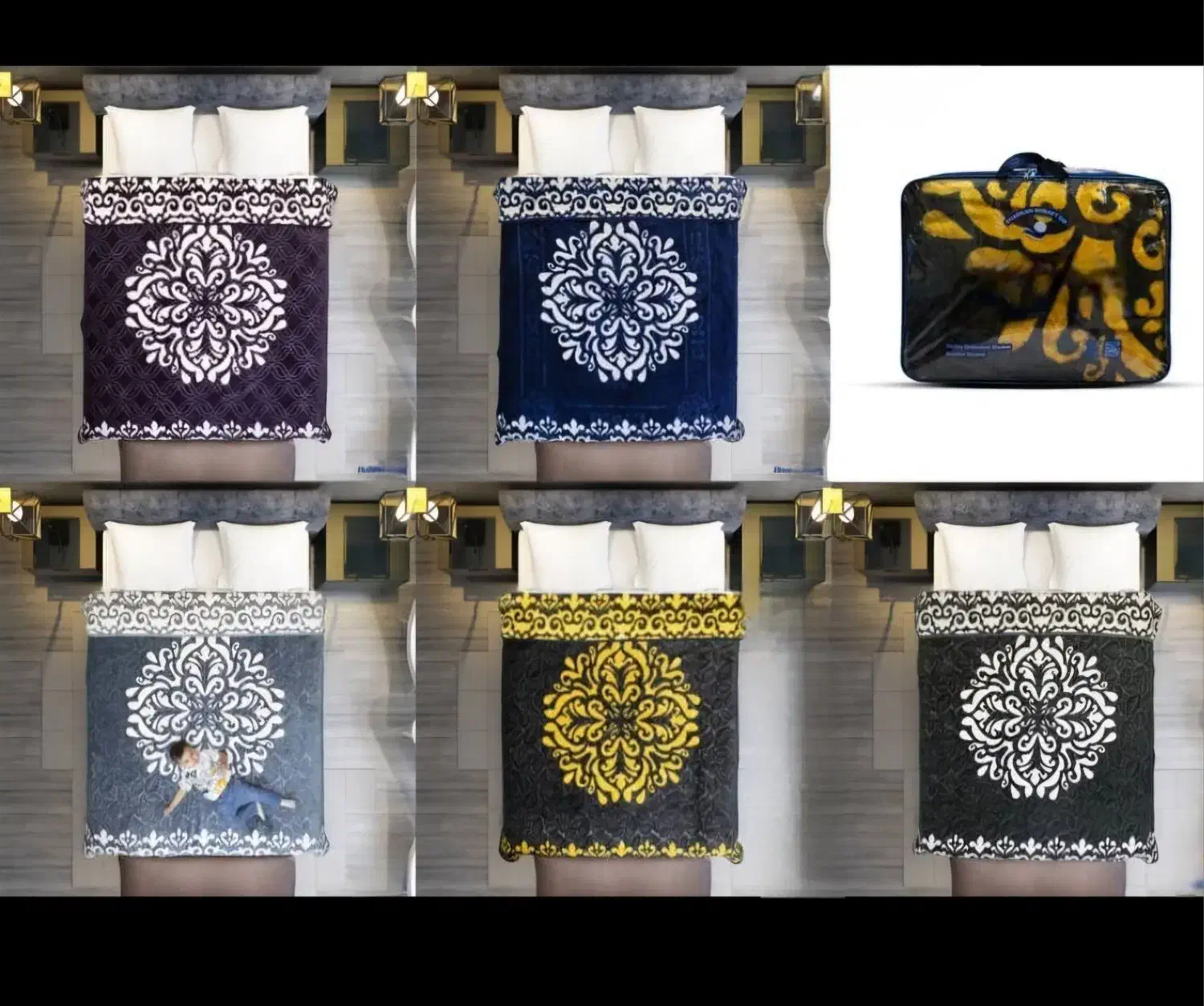 پتوی گلبافت|رختخواب، بالش، پتو|مشهد, عامل|دیوار