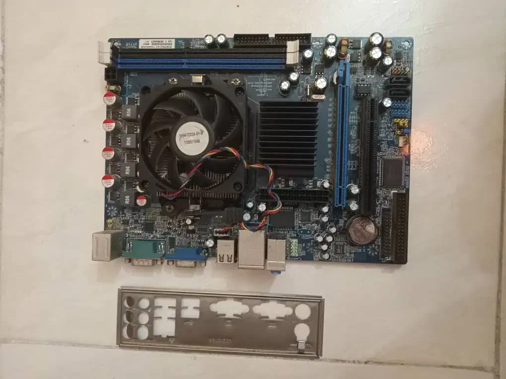 باندل مادربرد و cpu و پاور گرین|قطعات و لوازم جانبی رایانه|هشتگرد, شهرک ایران خودرو|دیوار