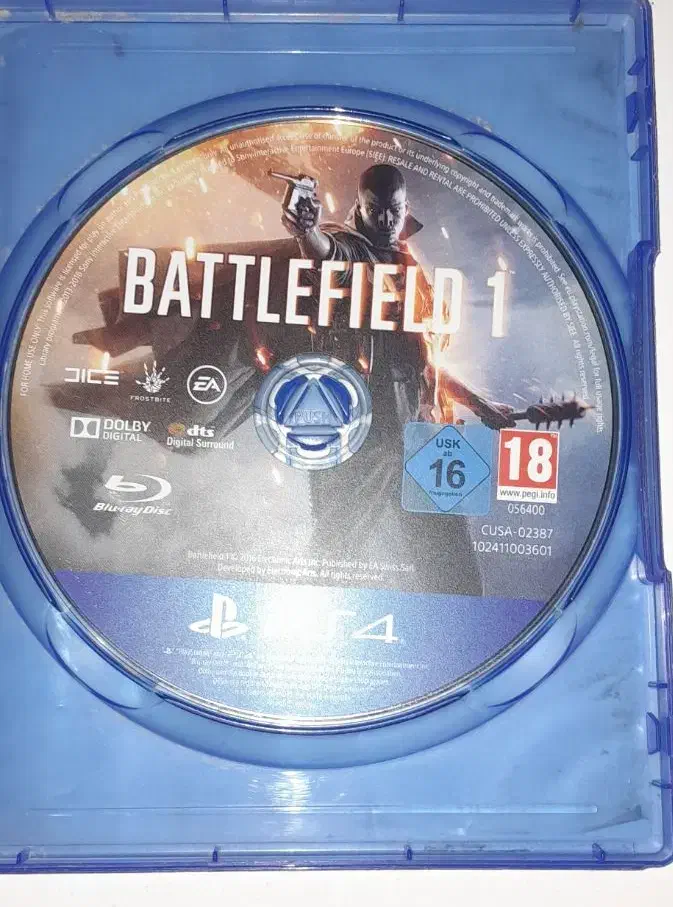 دیسک بتلفیلد۱ ps4|کنسول، بازی ویدئویی و آنلاین|همدان, |دیوار