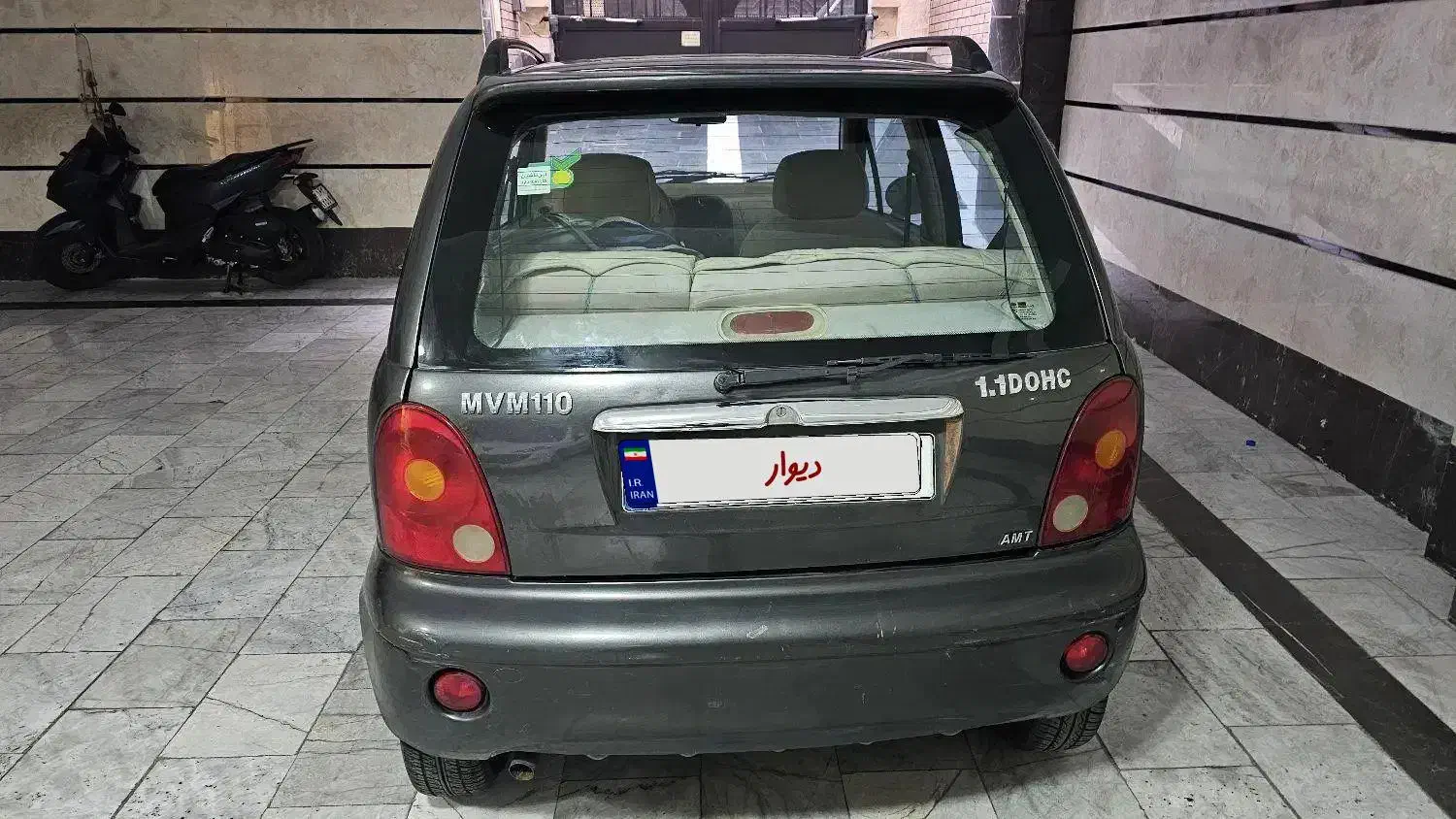 خودرو ام وی ام 110 اتوماتیک چهار سیلندر|خودرو سواری و وانت|تهران, امجدیه (خاقانی)|دیوار