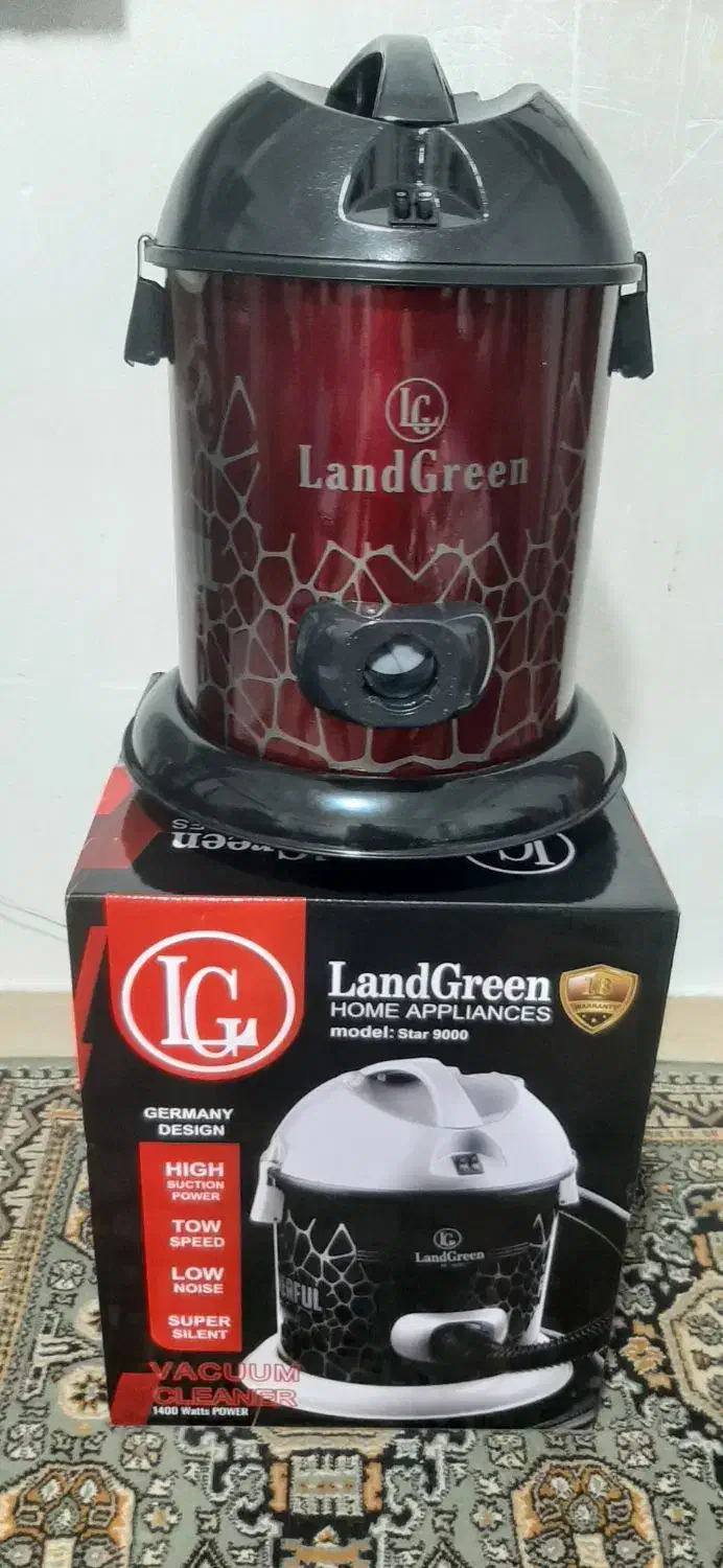 جارو برقی سطلی لندگرین|جاروبرقی، جارو شارژی، بخارشو|تنکابن, |دیوار