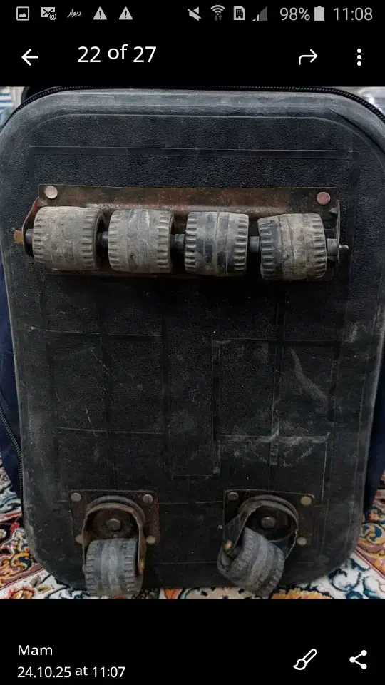 چند عدد ساک چرخدار بزرگ|کیف، کفش، کمربند|کرج, استاندارد|دیوار