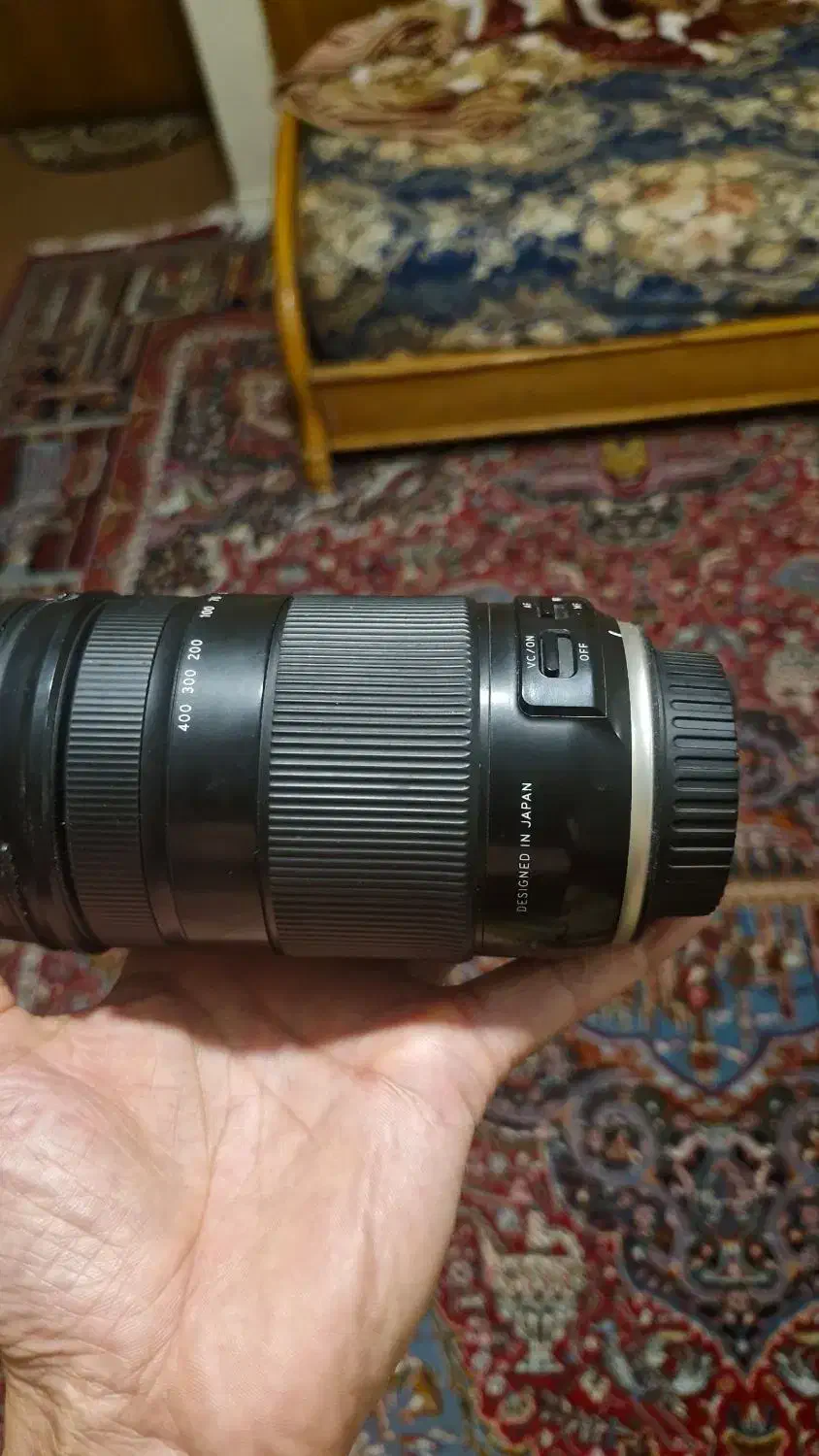 لنز تامرون ۱۸-۴۰۰ برای دوربین canon|دوربین عکاسی و فیلم‌برداری|تهران, شهران جنوبی|دیوار