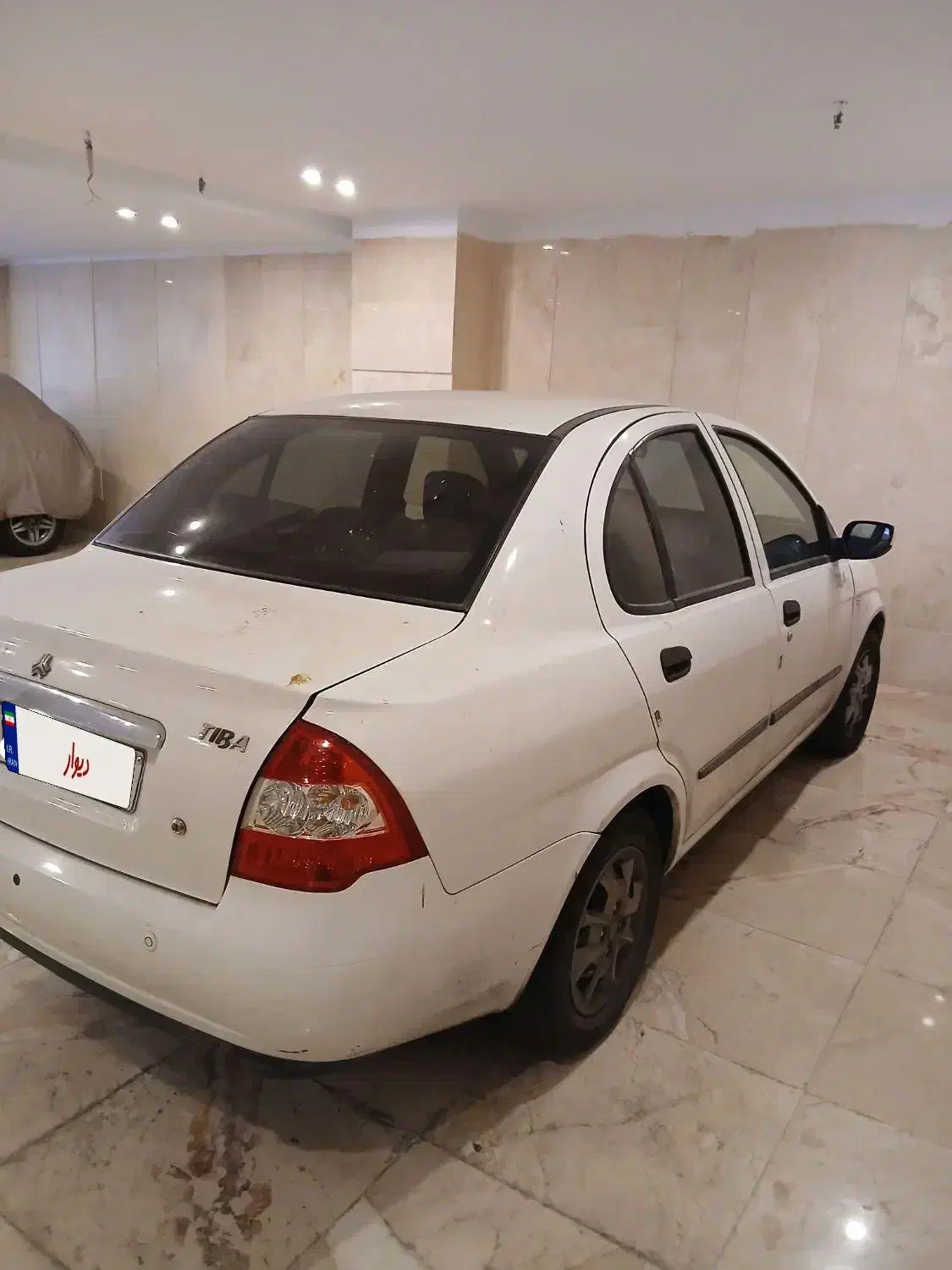 تیبا سفید صندوق دار مدل ۱۴۰۰ کم کارکرد|خودرو سواری و وانت|رودهن, |دیوار