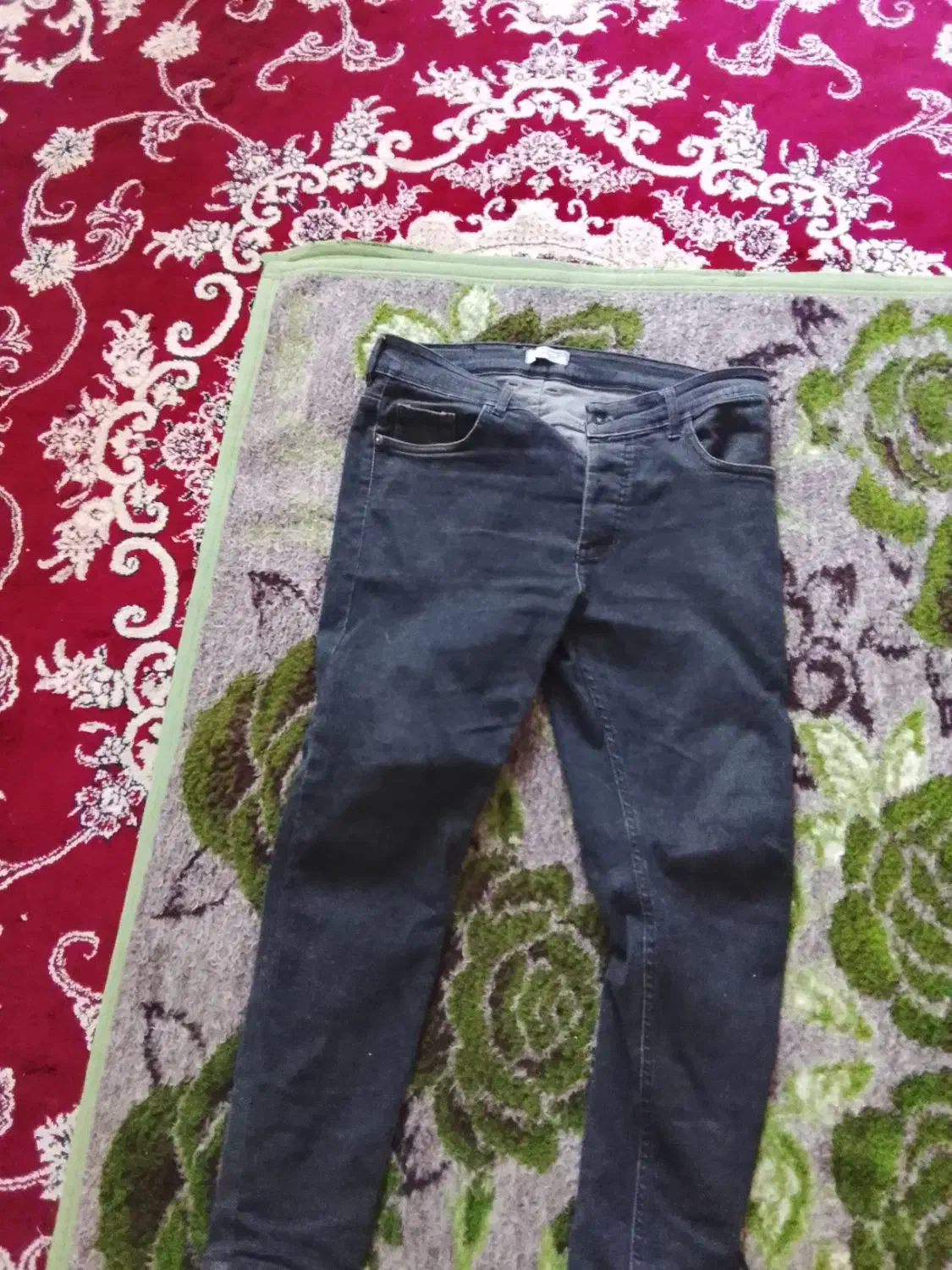 شلوار لی مشکی  سایز 41|لباس|کردیان, |دیوار