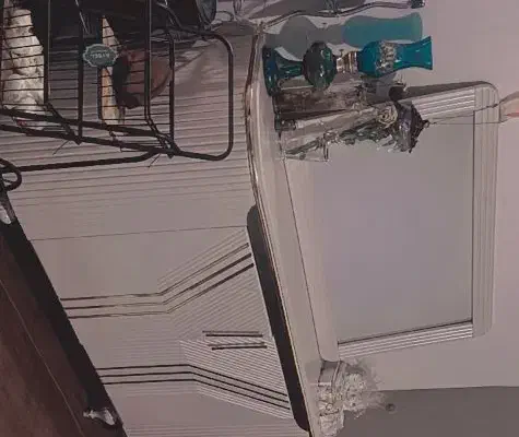 میز کنسول و میز تی وی ست همرا اینه وگاز|میز تلویزیون|پاکدشت, پاکدشت (مامازند)|دیوار