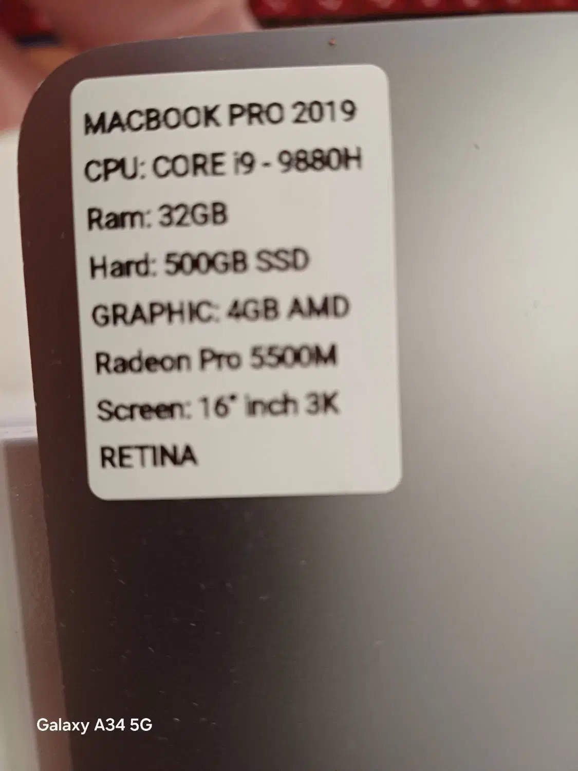 لپ تاپ مک بوک پرو|رایانه همراه|هشترود, |دیوار