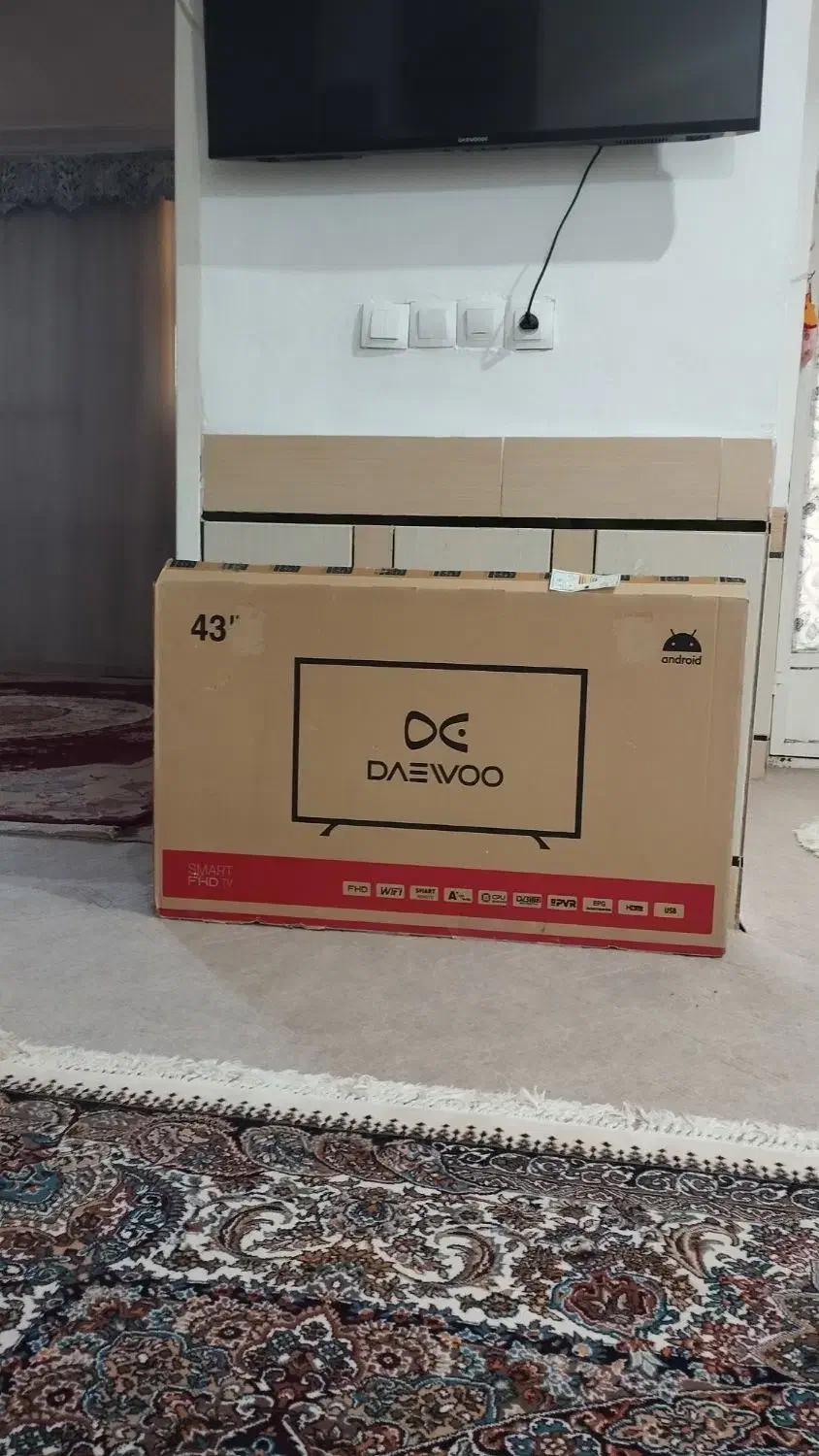 کارتن تلفزیون 43|ابزارآلات|دزفول, |دیوار