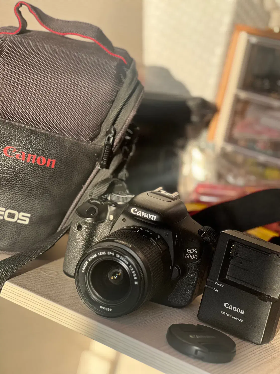 دوربین کانن 600d حرفه ای|دوربین عکاسی و فیلم‌برداری|تهران, استاد معین|دیوار