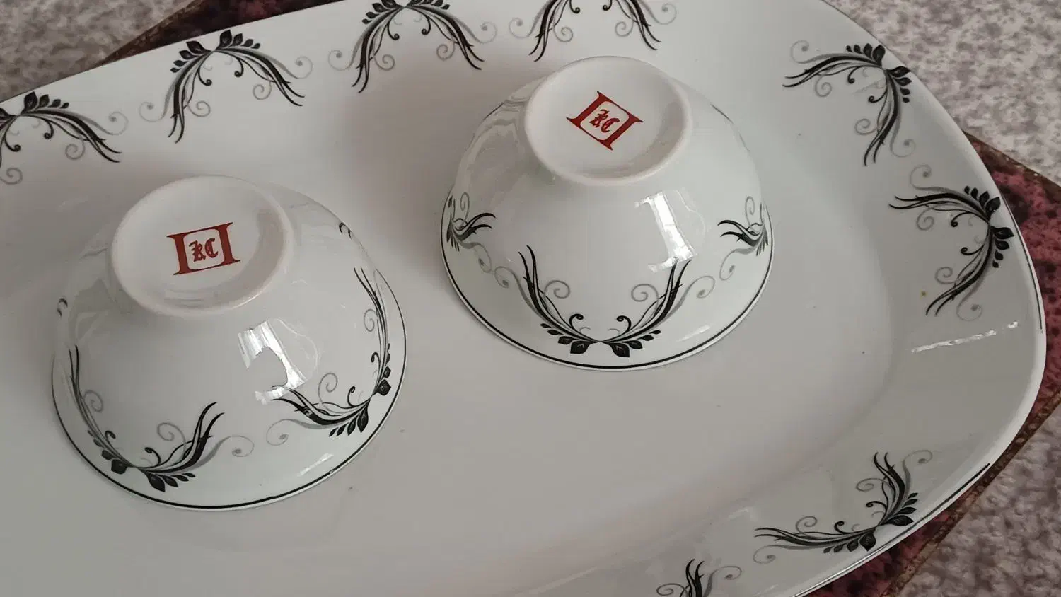 سرویس چینی ۶نفره|ظروف سرو و پذیرایی|جم, |دیوار