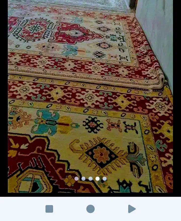 دو تخته گلیم فرش ،۹متری|گلیم، جاجیم، گبه|خمینی‌شهر, |دیوار