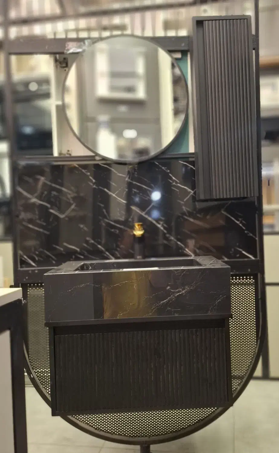 روشویی کابینتی ۱۰۰٪ ضدآب  وکاملا pvc|لوازم سرویس بهداشتی|شیراز, وصال|دیوار