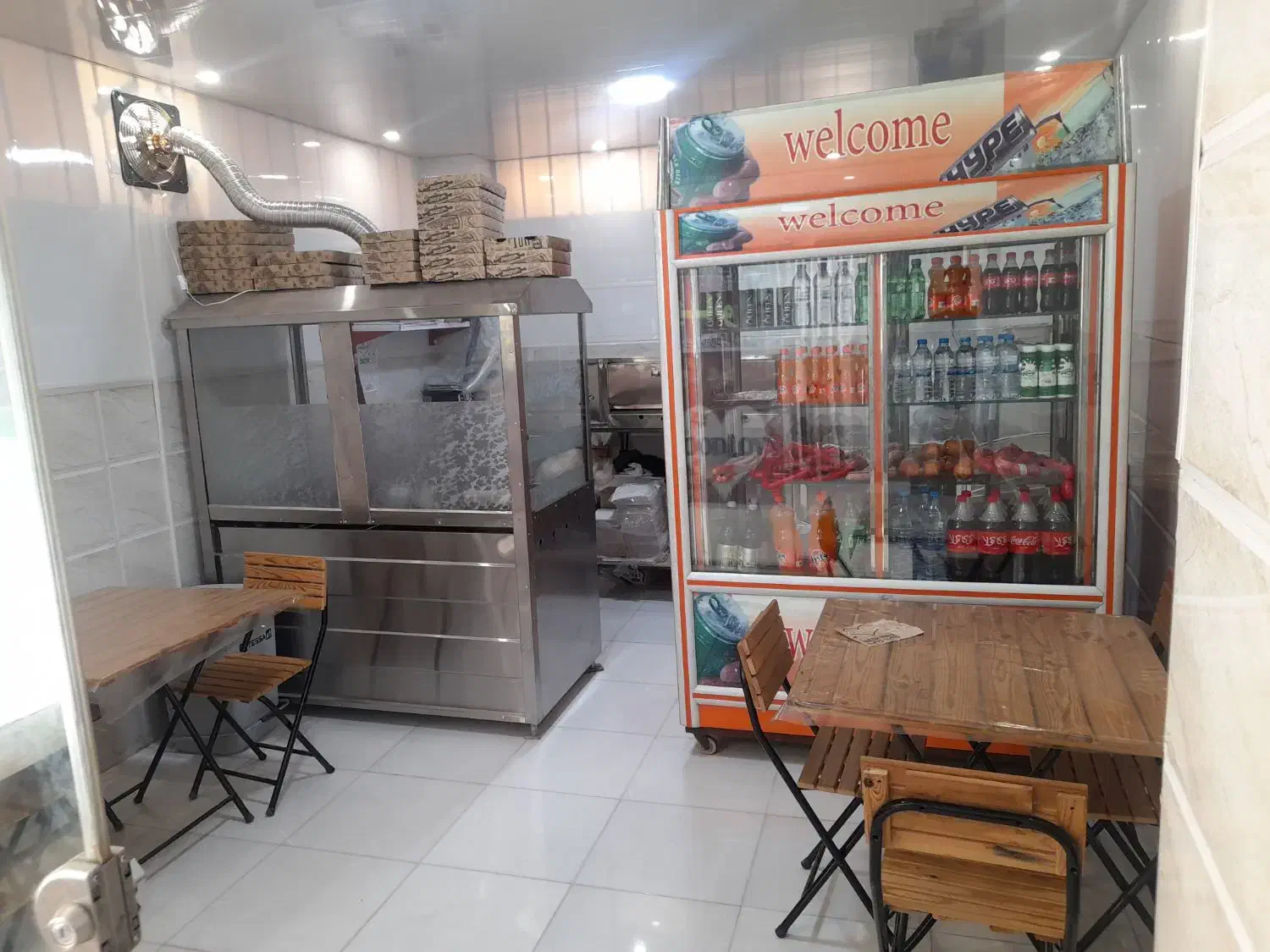 واگذاری فست فود فعال|کافی‌شاپ و رستوران|پاکدشت, شهرک امام رضا|دیوار