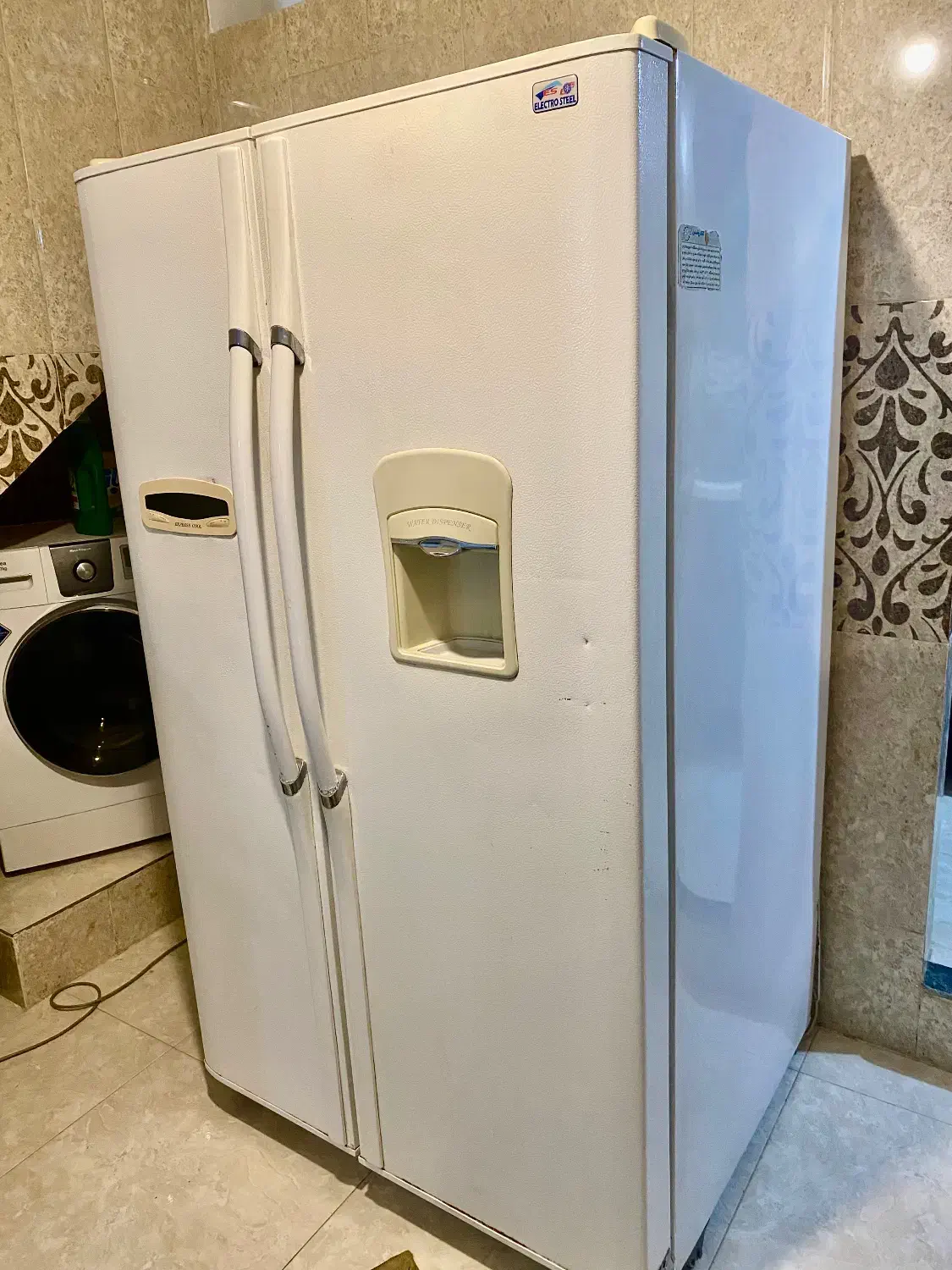 یخچال ساید بای ساید الکترواستیل|یخچال و فریزر|ساری, |دیوار