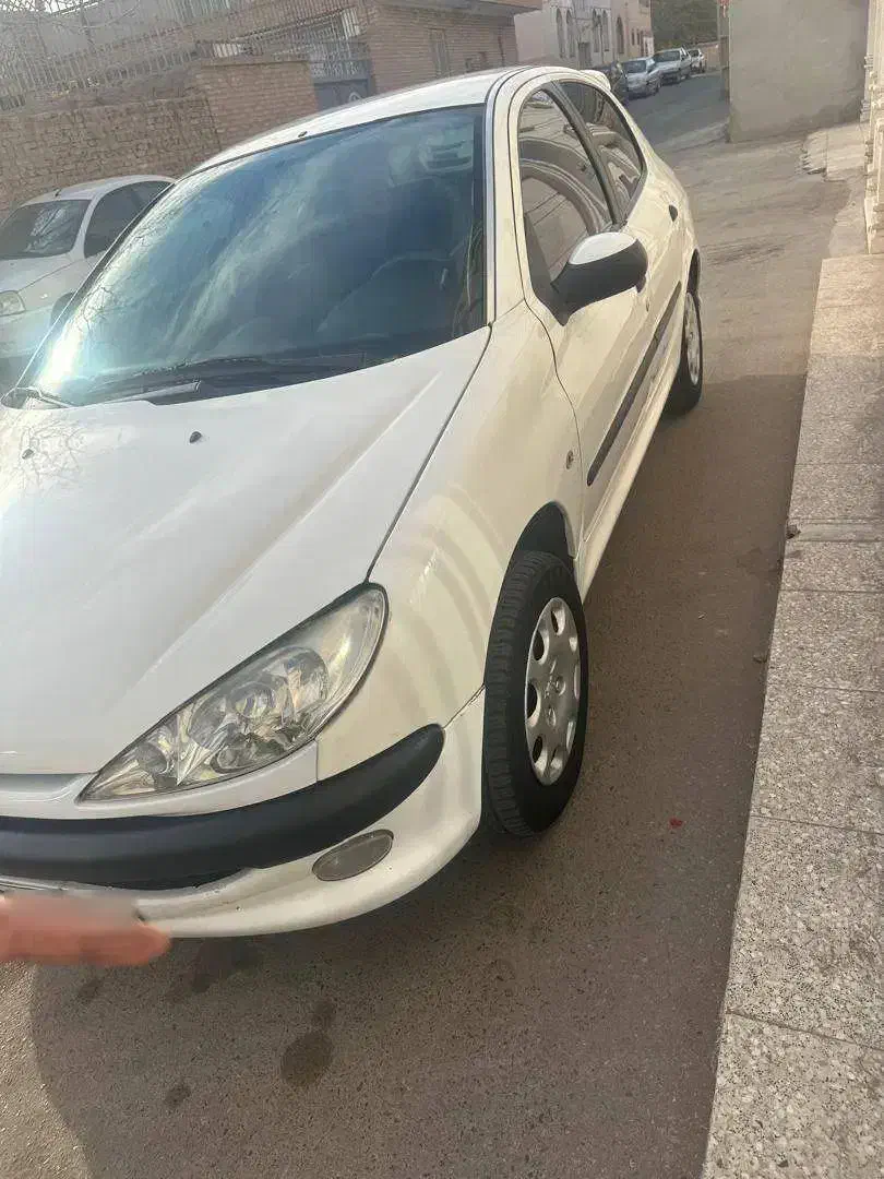 ۲۰۶ سفید مدل ۸۹|خودرو سواری و وانت|تفت, |دیوار