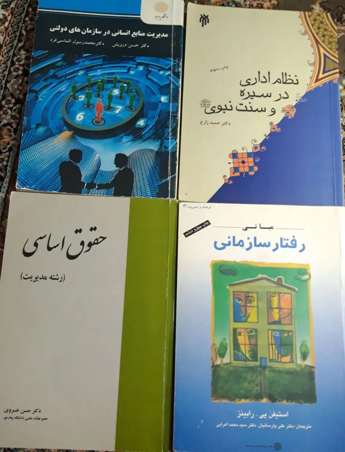 کتب ارشد ( کتابهای ارشد مدیریت ) پیام نور و آزاد|کتاب و مجله آموزشی|زنجان, |دیوار