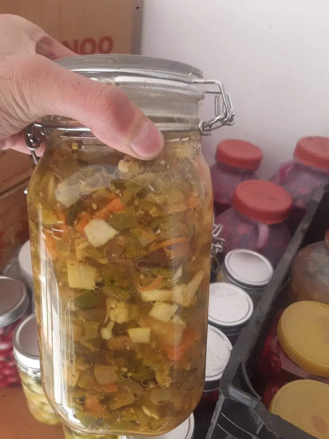 ترشیه خانگیه مخلوط|خوردنی و آشامیدنی|محلات, |دیوار