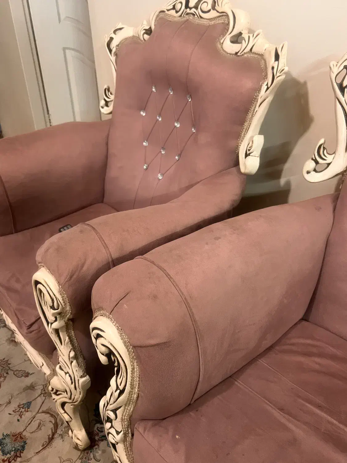 مبلمان ۷ نفره و میز و صندلی غذاخوری|مبلمان خانگی و میز عسلی|ری, فیروزآبادی|دیوار